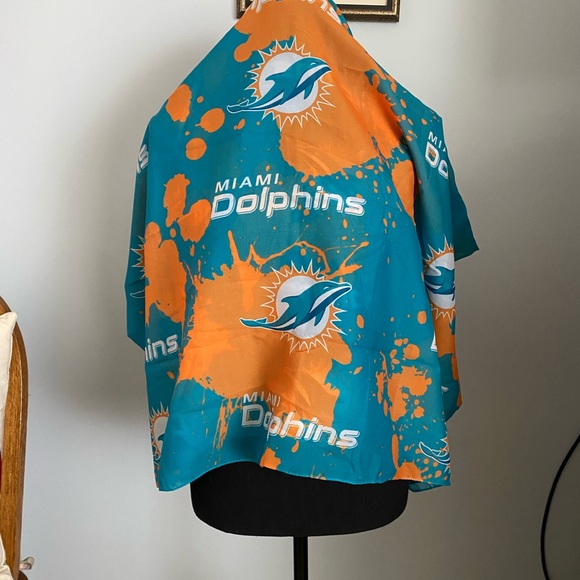 Miami Dolphins Infinity Scarf New! - Picture 10 of 10